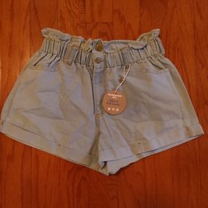 Jolie & Joy Light Denim Shorts - Comfortable Stretchy Fit (Size M) NWT